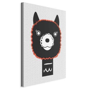 Tableau - Decorative Alpaca (1 Part) Vertical