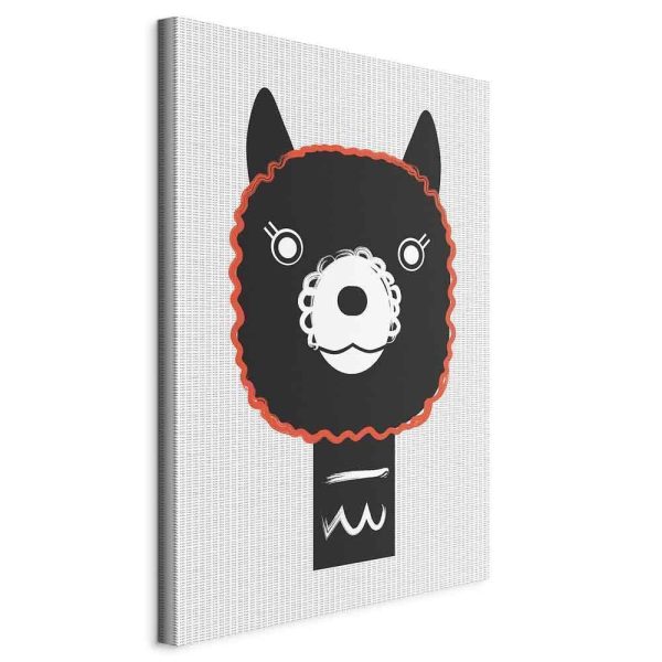 Tableau - Decorative Alpaca (1 Part) Vertical Tableau - Decorative Alpaca (1 Part) Vertical