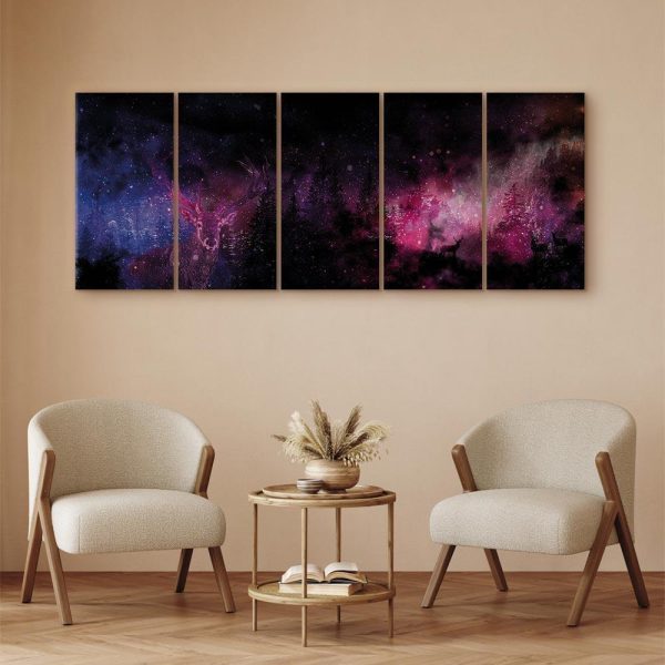 Tableau - Deer Galaxy (5 Parts) Narrow