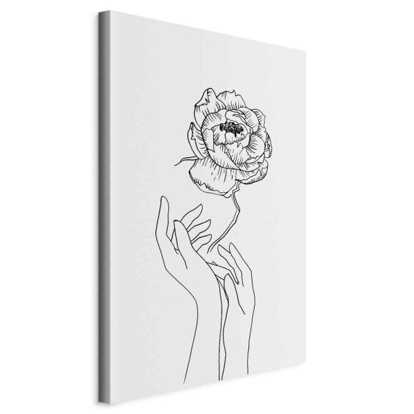 Tableau - Delicate Flower (1 Part) Vertical Tableau - Delicate Flower (1 Part) Vertical
