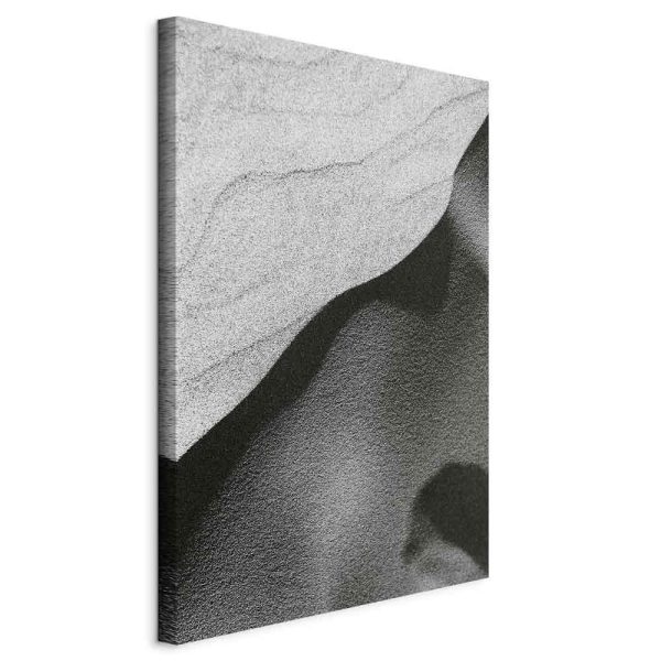 Tableau - Desert Shadow (1-part) - Black and White Landscape of Endless Sand Tableau - Desert Shadow (1-part) - Black and White Landscape of Endless Sand
