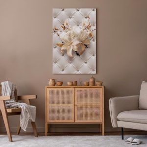 Tableau - Diamond Lilies (1 Part) Vertical