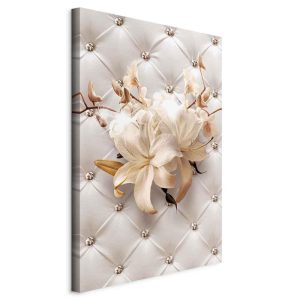 Tableau - Diamond Lilies (1 Part) Vertical