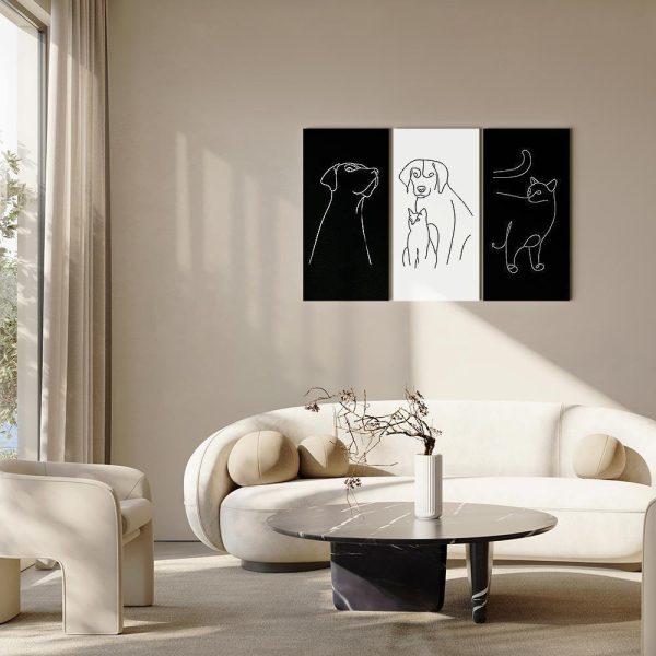 Tableau - Domestic Animals (3 Parts)