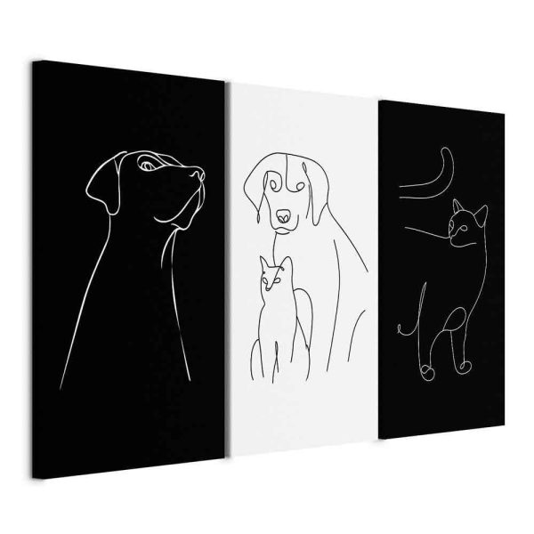 Tableau - Domestic Animals (3 Parts) Tableau - Domestic Animals (3 Parts)