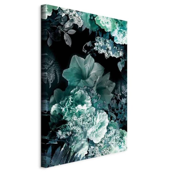 Tableau - Emerald Garden (1 Part) Vertical Tableau - Emerald Garden (1 Part) Vertical