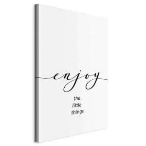 Tableau - Enjoy the Little Things (1 Part) Vertical