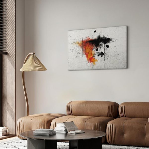 Tableau - Expression of Red (1 Part) Wide