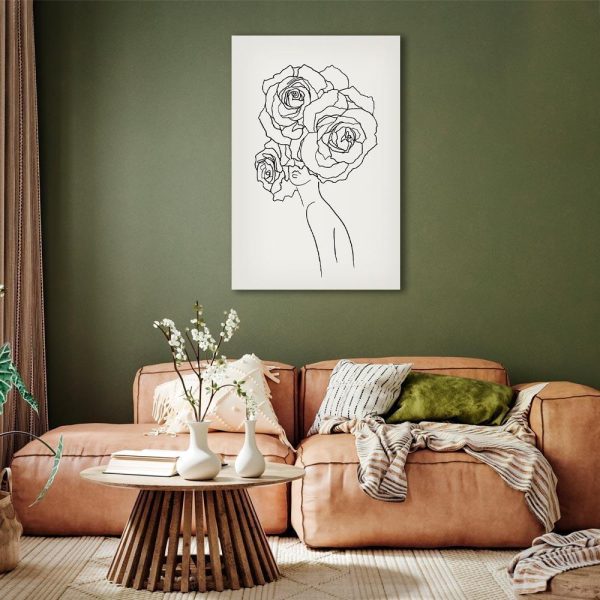 Tableau - Fancy Roses (1 Part) Vertical
