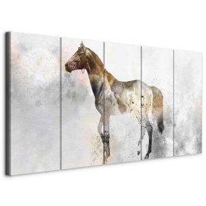 Tableau - Fiery Steed (5 Parts) Narrow