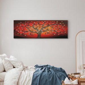 Tableau - Fiery Tree (1 Part) Narrow