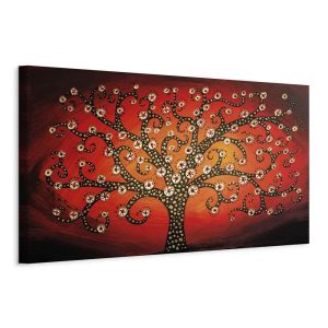 Tableau - Fiery Tree (1 Part) Narrow