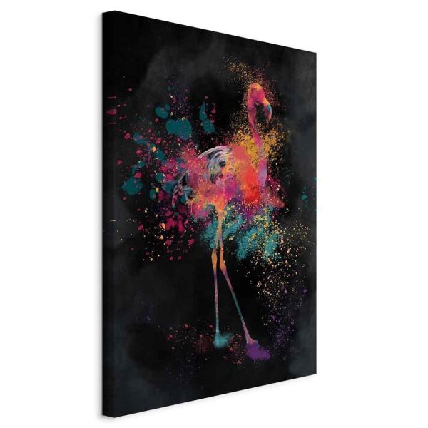 Tableau - Flamingo Colour (1 Part) Vertical Tableau - Flamingo Colour (1 Part) Vertical