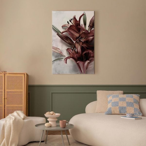 Tableau - Floral Form (1 Part) Vertical