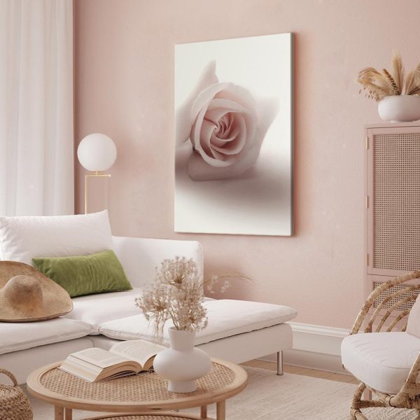 Tableau - Floral Glamour Glow (1-part) - Delicate and Pastel Pink Rose