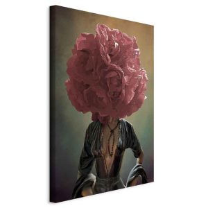 Tableau - Flowery Thoughts (1 Part) Vertical