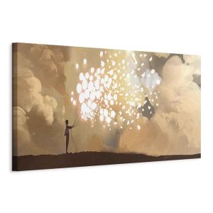 Tableau - Fluttering Balloons (1 Part) Narrow