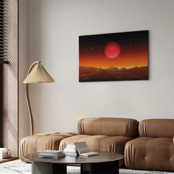 Tableau - Futuristic landscape (1 Part) Wide