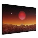 Tableau - Futuristic landscape (1 Part) Wide