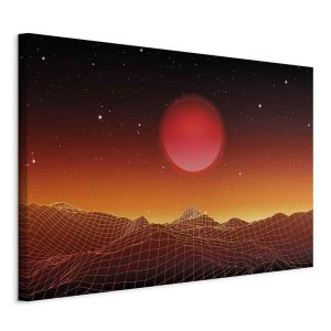 Tableau - Futuristic landscape (1 Part) Wide