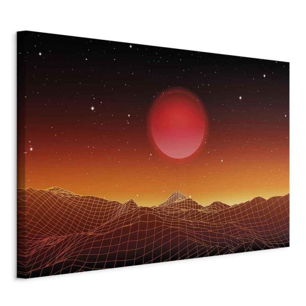 Tableau - Futuristic landscape (1 Part) Wide Tableau - Futuristic landscape (1 Part) Wide