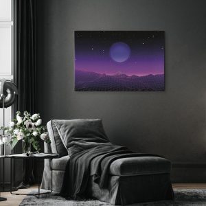 Tableau - Futuristic landscape 2 (1 Part) Wide