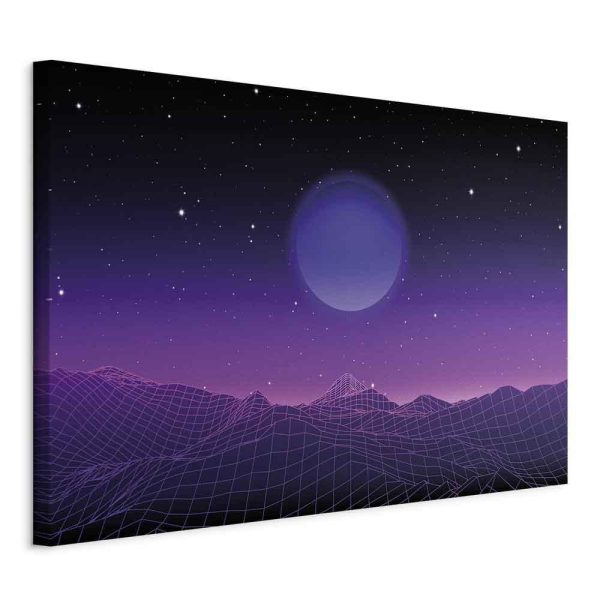 Tableau - Futuristic landscape 2 (1 Part) Wide Tableau - Futuristic landscape 2 (1 Part) Wide