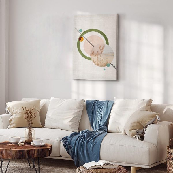 Tableau - Geometric Landscape (1 Part) Vertical