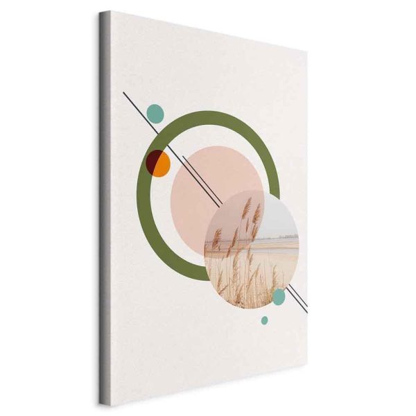 Tableau - Geometric Landscape (1 Part) Vertical Tableau - Geometric Landscape (1 Part) Vertical