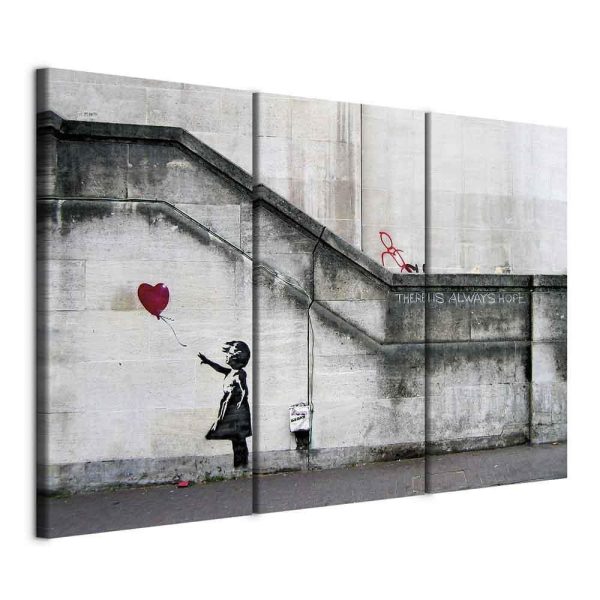 Tableau - Girl With a Balloon by Banksy Tableau - Girl With a Balloon by Banksy
