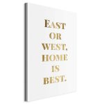 Tableau - Gold Home Is Best (1 Part) Vertical