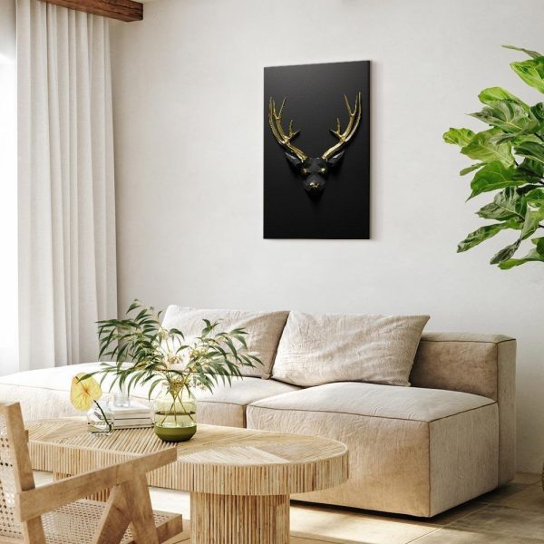 Tableau - Golden Antlers (1 Part) Vertical