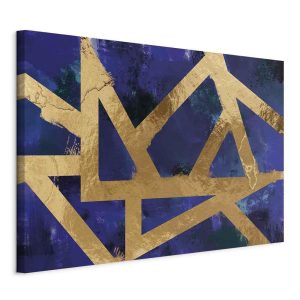Tableau - Golden Geometry (1 Part) Wide