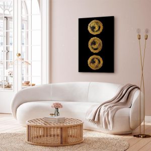 Tableau - Golden Knots (1 Part) Vertical