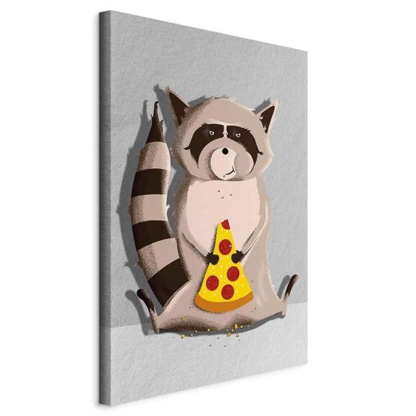 Tableau - Gourmand Raccoon (1 Part) Vertical Tableau - Gourmand Raccoon (1 Part) Vertical
