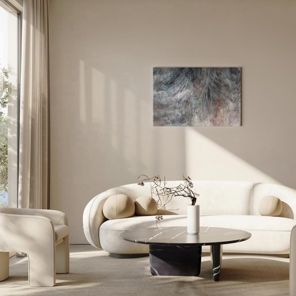Tableau - Grey Feather (1 Part) Wide