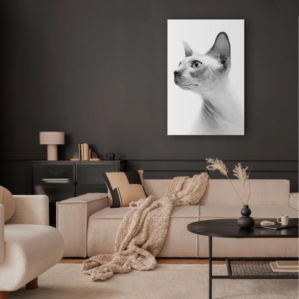Tableau - Hairless Cat (1 Part) Vertical