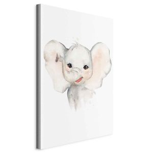 Tableau - Happy Elephant (1 Part) Vertical