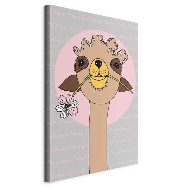 Tableau - Happy Llama (1 Part) Vertical Tableau - Happy Llama (1 Part) Vertical