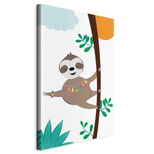 Tableau - Happy Sloth (1 Part) Vertical