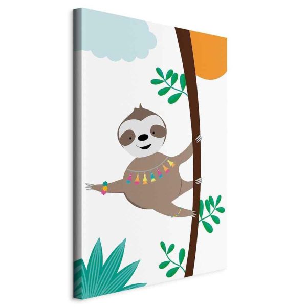 Tableau - Happy Sloth (1 Part) Vertical Tableau - Happy Sloth (1 Part) Vertical