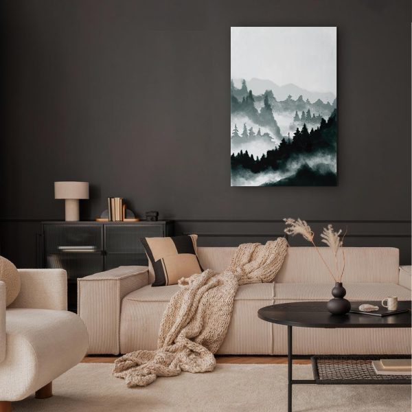 Tableau - Hazy Landscape (1 Part) Vertical