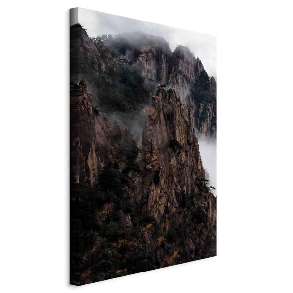 Tableau - Heart of Mountain Landscape (1-part) - Clouds Amid Rocks Tableau - Heart of Mountain Landscape (1-part) - Clouds Amid Rocks