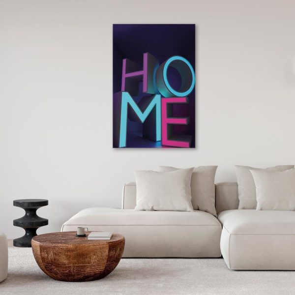 Tableau - Home Neon (1 Part) Vertical