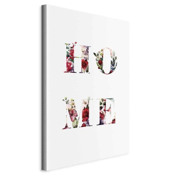 Tableau - Home in Flowers (1 Part) Vertical Tableau - Home in Flowers (1 Part) Vertical
