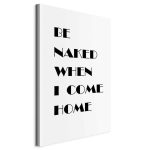 Tableau - Homecoming (1-part) - Black and White English Inscriptions