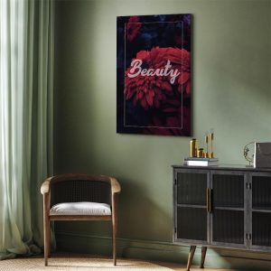 Tableau - In the Garden of Red Flowers (1-part) - Beauty of Hidden Nature