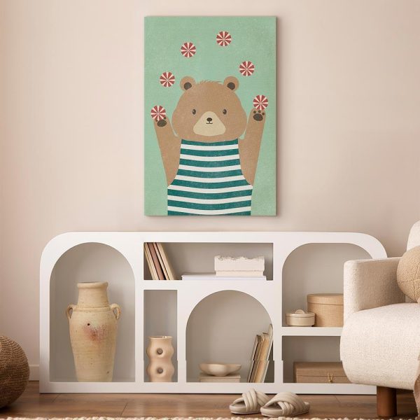 Tableau - Juggling Bear (1 Part) Vertical