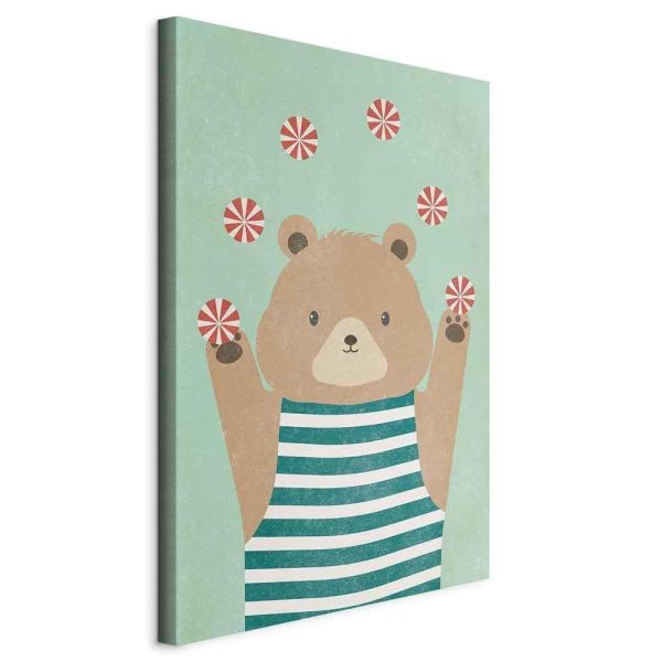 Tableau - Juggling Bear (1 Part) Vertical Tableau - Juggling Bear (1 Part) Vertical