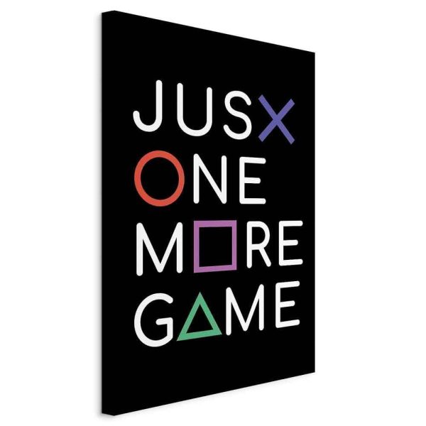 Tableau - Just One More Game (1 Part) Vertical Tableau - Just One More Game (1 Part) Vertical